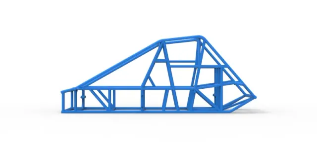 Frame of Experimental Pavement Silver Crown Car V2 Scale 1:25 — Фото 6 из 16