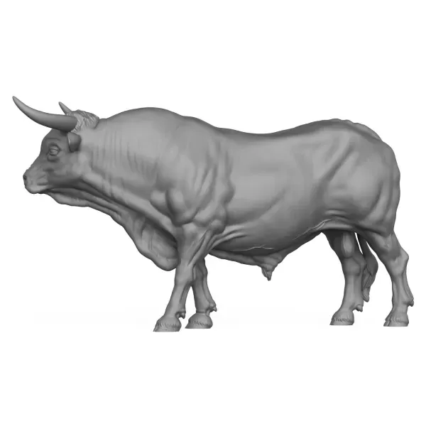3D Printable Big Bull — Фото 4 из 7