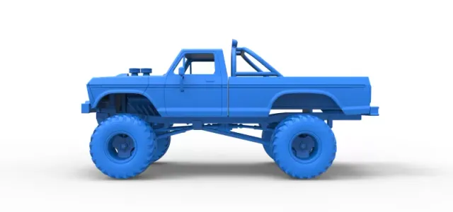 Diecast vintage Monster Truck Scale 1:25 — Фото 21 из 31