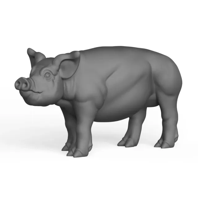 3D Printable Pig — Фото 6 из 6
