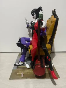 Villainous Duo - Joker and Harley Quinn 3D Printer