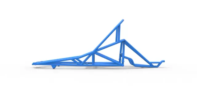 Frame of old school Front engine dragster Version 6 Scale 1:25 — Image 6 of 12