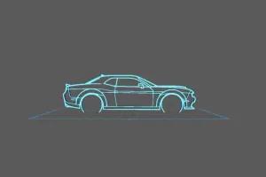 Dodge - Challenger SRT Demon Wall Art