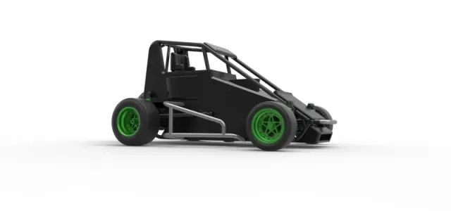 Pavement Midget car Scale 1:25 — Фото 25 из 31