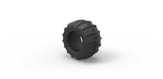 Diecast Dune buggy rear tire 30 Scale 1:25 — Фото 7 из 9
