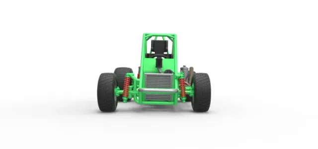 Midget car Base Scale 1:25 — Фото 7 из 30
