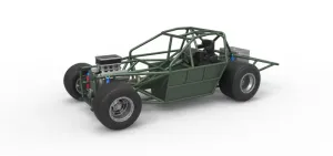 New Zealand Super Saloon race car Base Scale 1 to 25