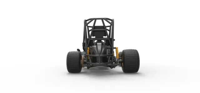 600 Micro sprint car Base Scale 1:25 — Image 16 of 31