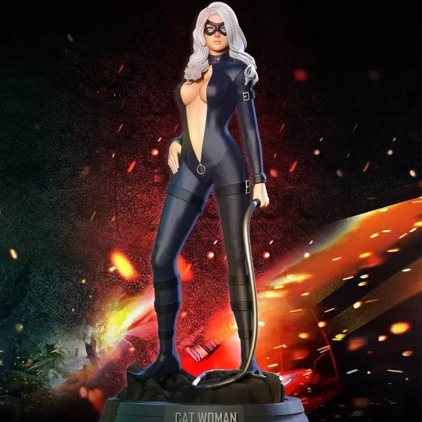 Feline Femme Fatale 3D Print Model — Фото 4 из 6