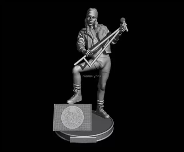 Axl Rose GNR - 3d printing — Фото 8 из 14