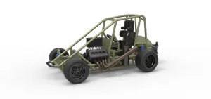 Pavement Midget car Base Scale 1:25