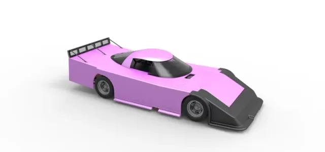 Asphalt Outlaw Super late model Scale 1:25 — Image 24 of 31