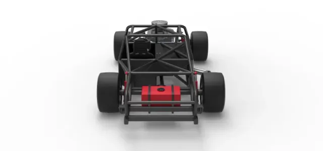 Vintage Asphalt Modified stock car Base V7 Scale 1:25 — Image 16 of 24