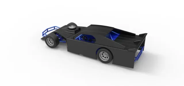 Asphalt Modified stock car Version 3 Scale 1:25 — Image 12 of 31
