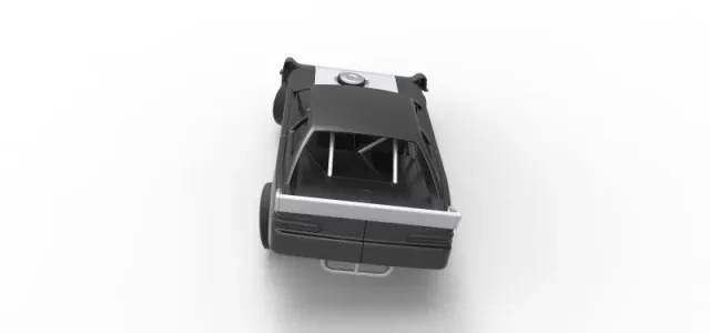 Australian Super Sedan while turning Scale 1:25 — Image 17 of 31