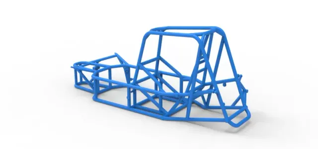 Frame of Silver Crown Car Version 2 Scale 1:25 — Фото 9 из 18