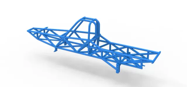 Frame of Vintage Mud dragster Scale 1:25 — Фото 9 из 12