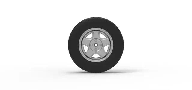 Front wheel of BriSCA Formula 2 Stock Car Scale 1:25 — Фото 5 из 12