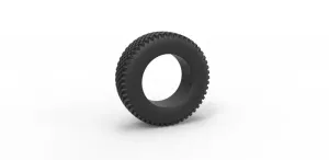 Diecast offroad tire 26 Scale 1 to 10