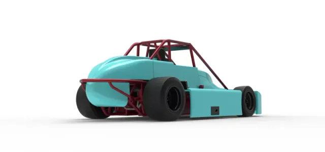 Experimental Pavement Silver Crown Car Version 3 Scale 1:25 — Фото 19 из 30