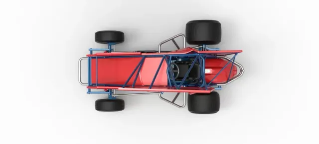 Winged Sprint car Version 2 Scale 1:25 — Фото 11 из 30