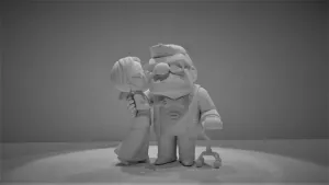 Up - 3D Printed Miniature