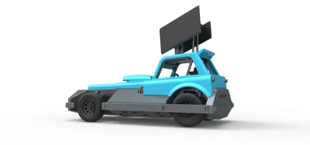 New Zealand Superstock car Version 3 Scale 1:25 — Фото 13 из 31