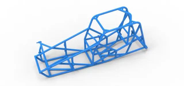 Frame of Silver Crown Car Version 3 Scale 1:25 — Фото 2 из 19