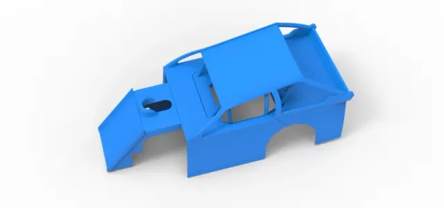 Shell of Mod Lite Race car Version 2 Scale 1:25 — Фото 2 из 20