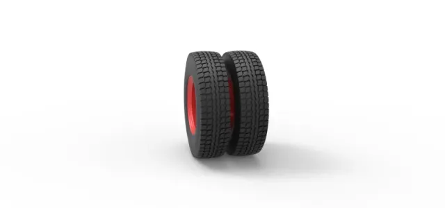 Rear wheel of Pickup Truck Scale 1:25 — Фото 8 из 12