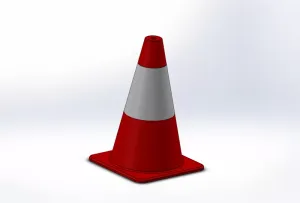 Traffic Cone 3D print model