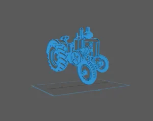 Tractor - Vierzon Wall Art