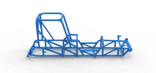 Frame of Dirt Silver Crown Champ car Version 2 Scale 1:25 — Image 14 of 17