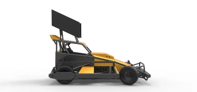 New Zealand Superstock car while turning Version 4 Scale 1:25 — Фото 22 из 29