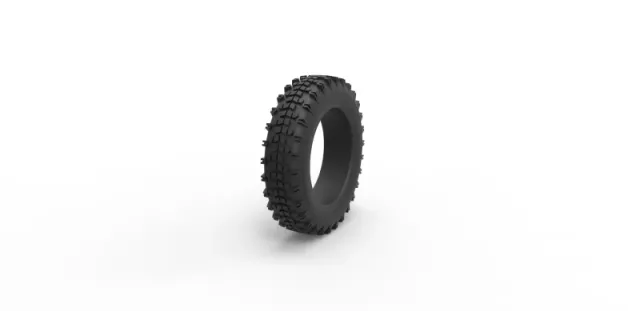 Diecast offroad tire 33 Scale 1 to 10 — Фото 3 из 7