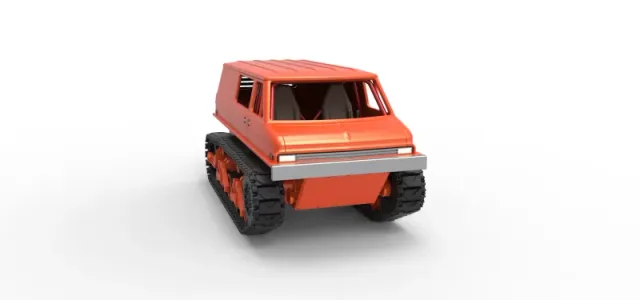 Vintage Monster tank Version 3 Scale 1:25 — Image 22 of 31