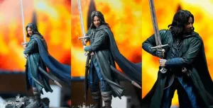 3Dprint Aragorn Statue stl model