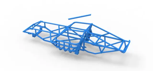 Frame of Super Dirt Late model Scale 1:25 — Фото 18 из 18