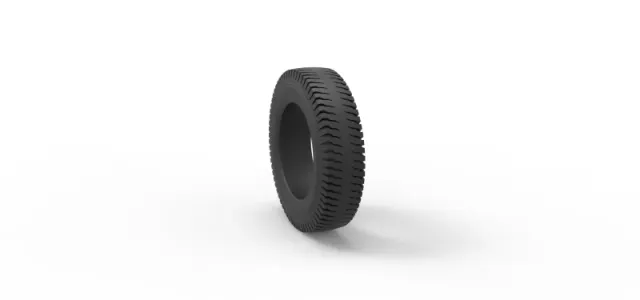 Semi truck tire 8 Scale 1:25 — Фото 8 из 9