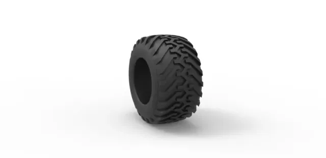 Diecast offroad tire 49 Scale 1:25 — Image 8 of 9