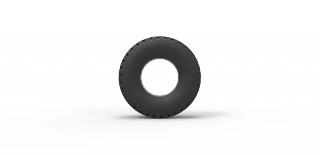 Diecast military truck tire 2 Scale 1 to 25 — Фото 5 из 8