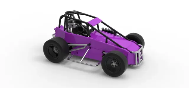 Three Quarter Midget Scale 1:25 — Фото 24 из 30