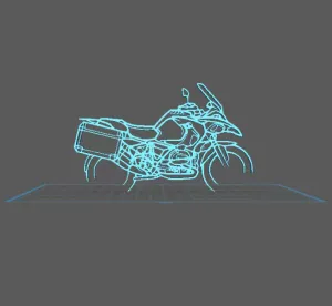 BMW - R 1200 Wall Art