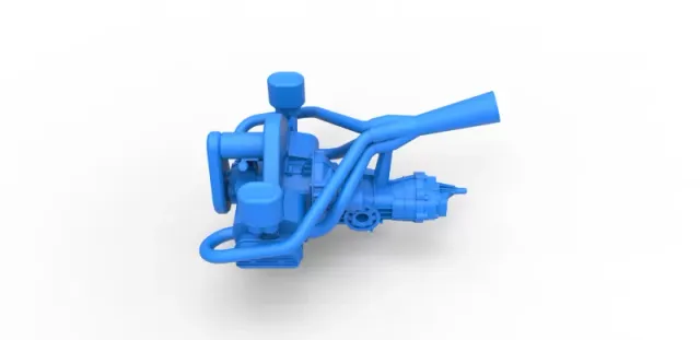 Diecast engine for Sand Rail buggy Scale 1:25 — Image 10 of 17