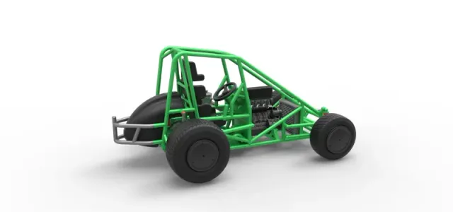 Midget car Base Scale 1:25 — Фото 20 из 30