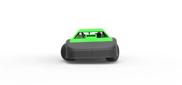 New Zealand Super Saloon race car while turning Scale 1:25 — Фото 7 из 31