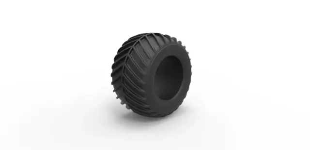 Diecast Dune buggy rear tire 24 Scale 1:25 — Image 2 of 9