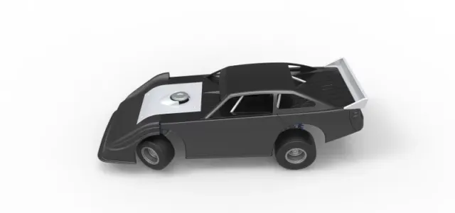 Australian Super Sedan while turning Scale 1:25 — Image 10 of 31