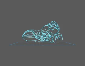 BMW - K 1600 B Wall Art