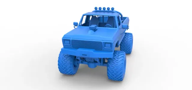 Diecast vintage Monster Truck Scale 1:25 — Фото 18 из 31